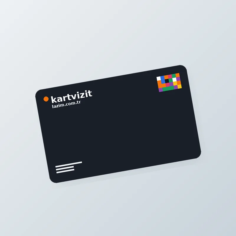 Sıvama Kartvizit baskı örneği