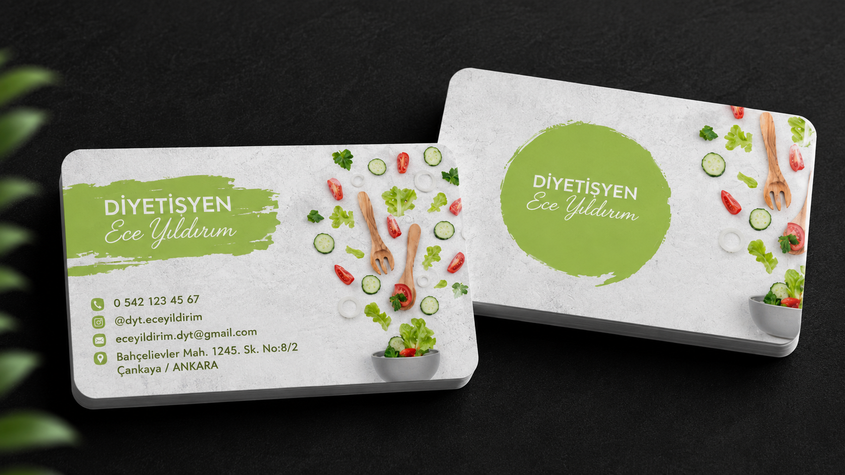 Diyetisyen Kartvizitleri